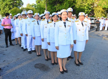 พิธีวางพวงมาลาเพื่อน้อมรำลึกเนื่องในวันคล้ายวันสวรรคตพระบาทสมเด็จพระจุลจอมเกล้าเจ้าอยู่หัว 23 ตุลาคม 2567 ... พารามิเตอร์รูปภาพ 4