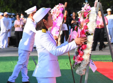 พิธีวางพวงมาลาเพื่อน้อมรำลึกเนื่องในวันคล้ายวันสวรรคตพระบาทสมเด็จพระจุลจอมเกล้าเจ้าอยู่หัว 23 ตุลาคม 2567 ... พารามิเตอร์รูปภาพ 8