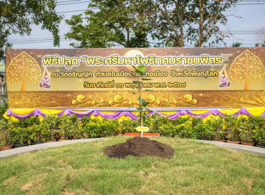 ร่วมกิจกรรมร่วมพิธีปลูก &quot;พระศรีมหาโพธิทศมราชบพิตร&quot; ... พารามิเตอร์รูปภาพ 4