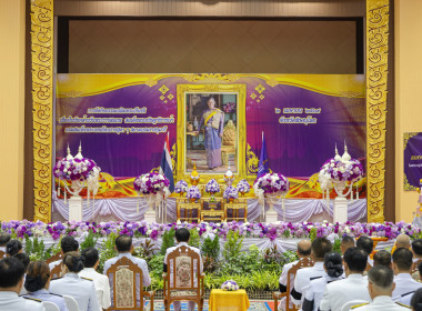 พิษณุโลกจัดพิธีเจริญพระพุทธมนต์และตักบาตรถวายพระราชกุศล ... พารามิเตอร์รูปภาพ 6