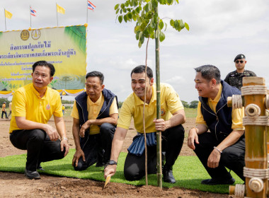 กิจกรรมปลูกต้นไม้เฉลิมพระเกียรติพระบาทสมเด็จพระเจ้าอยู่หัว ... พารามิเตอร์รูปภาพ 18
