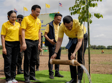กิจกรรมปลูกต้นไม้เฉลิมพระเกียรติพระบาทสมเด็จพระเจ้าอยู่หัว ... พารามิเตอร์รูปภาพ 14