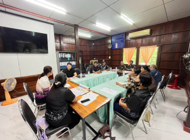 เข้าร่วมประชุมคณะกรรมการดำเนินการสหกรณ์ของสหกรณ์ผู้ใช้น้ำสถานีสูบน้ำด้วยไฟฟ้าบ้านวังหิน จำกัด เพื่อชี้แจงรายละเอียดโครงการ สหกรณ์ รัฐ คนละครึ่ง พึ่งพิงกัน (เพิ่มเติม) เพื่อจัดฝึกอบรมคณะกรรมการ ฝ่ายจัดการ และผู้นำสมาชิกสหกรณ์ จำนวน 20 คน ... พารามิเตอร์รูปภาพ 1
